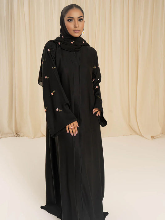 Nova Black Abaya