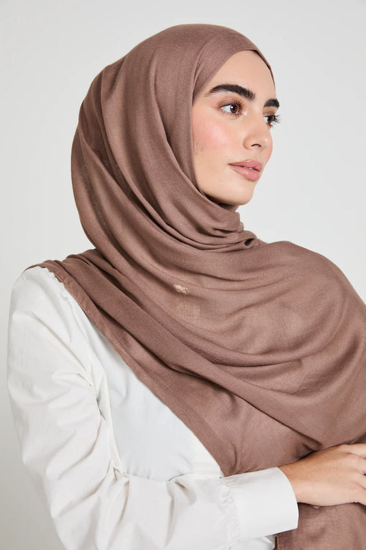 New Modal Hijab - Bronze