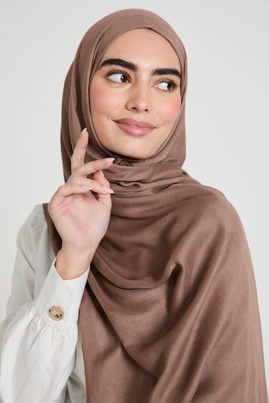 New Modal Hijab - Bronze