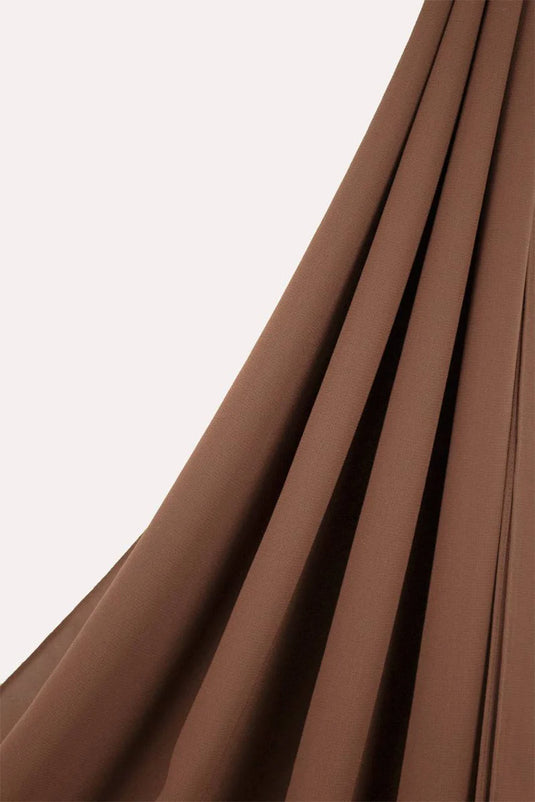 Luxury Warm Tan Chiffon Hijab