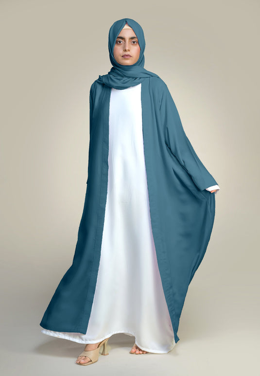 Kimono Abaya - Ocean Blue