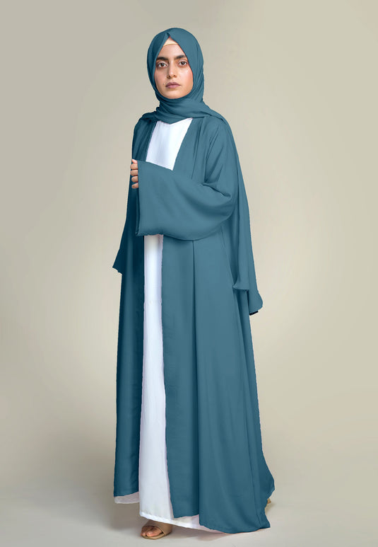 Kimono Abaya - Ocean Blue